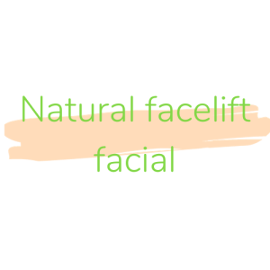 Natural facelift facial